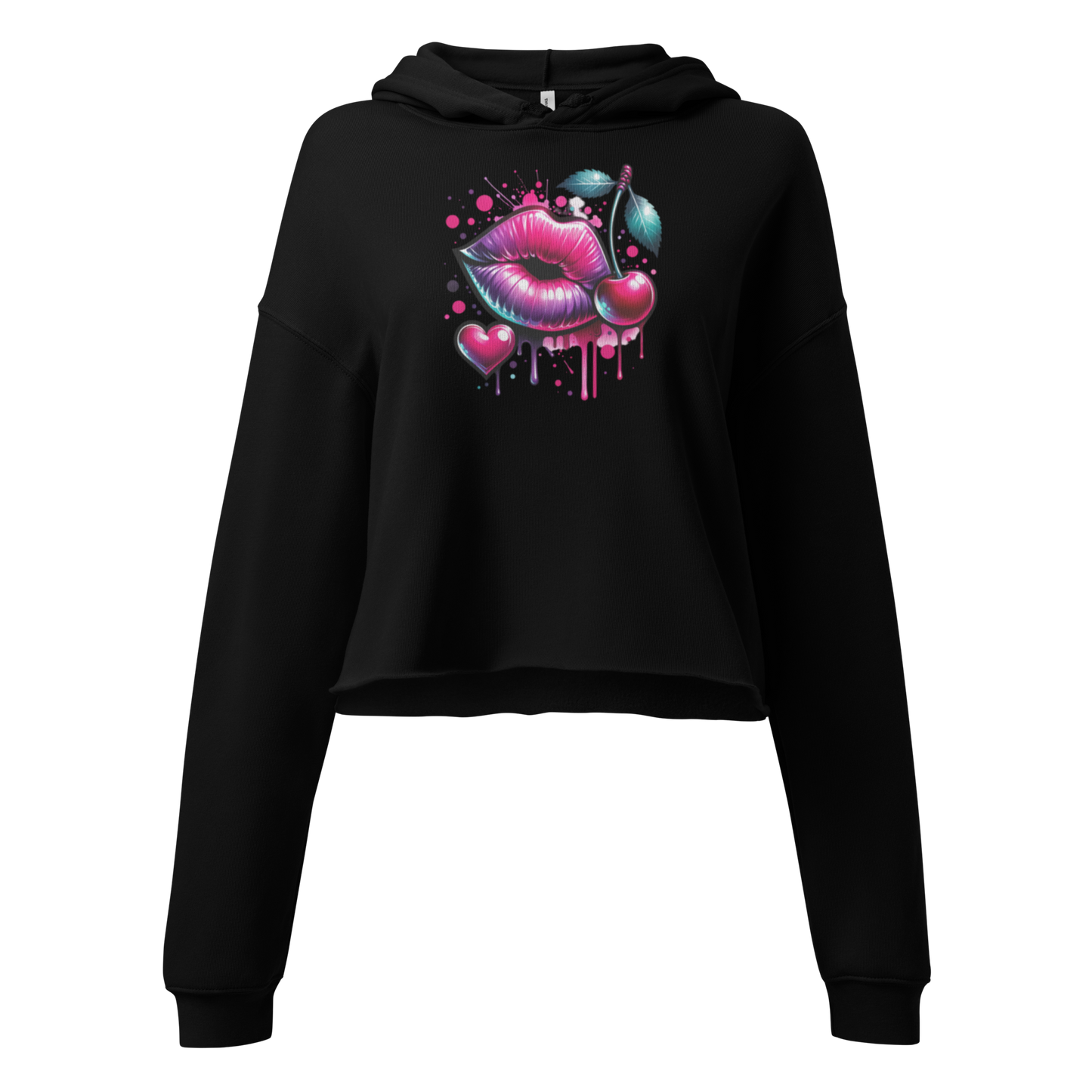 Only Sassy Lip - Women's Cropped Hoodie